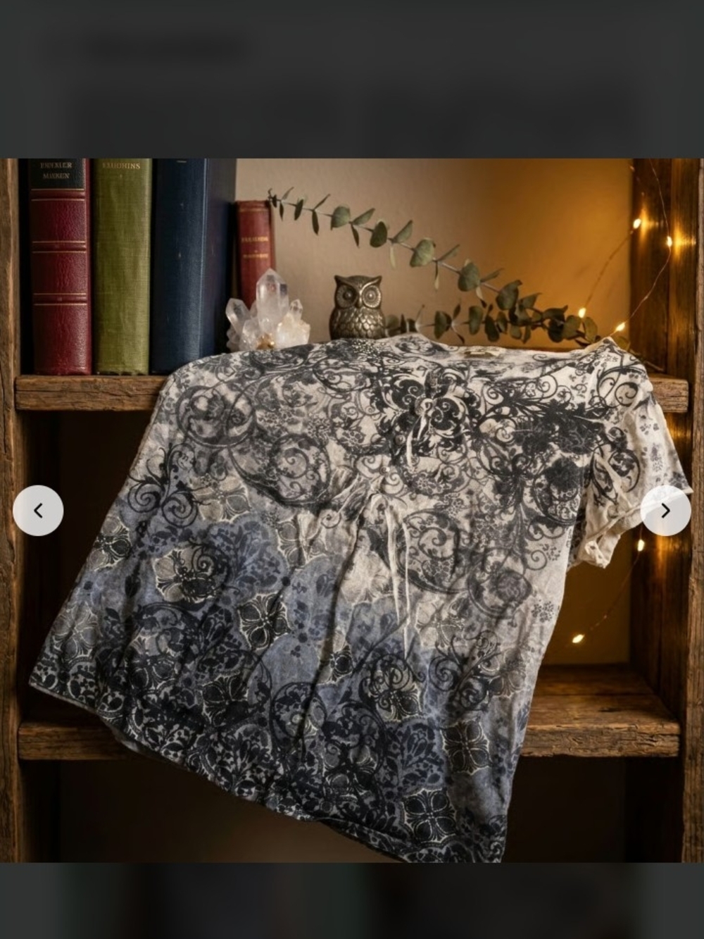 Live and Let Live Women's 3X Ombre Damask T-Shirt